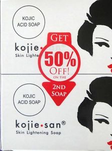 KOJI SAN - 2 Savons  Exfoliants & Eclaircissants