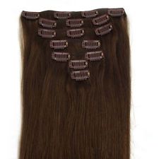 Extensions à Clips Châtain Noisette - Brun Clair